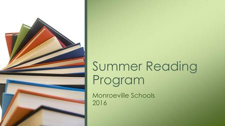 Summer Reading Program