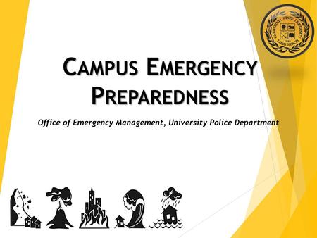 Campus Emergency Preparedness