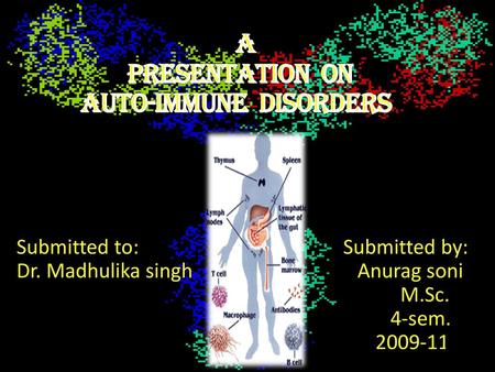 a presentation on auto-immune disorders