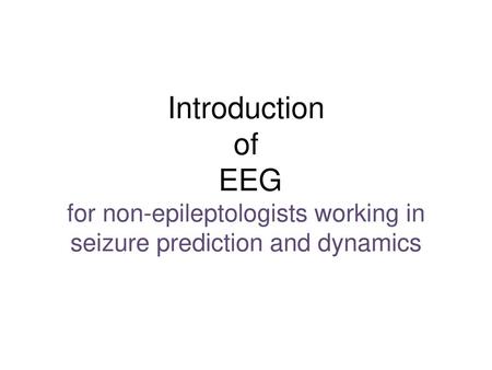 1. EEG source cortical pyramidal cells