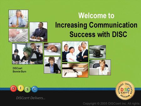 Increasing Communication Success with DISC