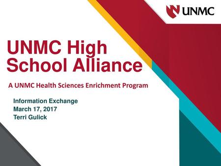 UNMC High School Alliance