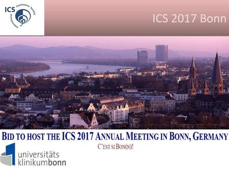 ICS 2017 Bonn.