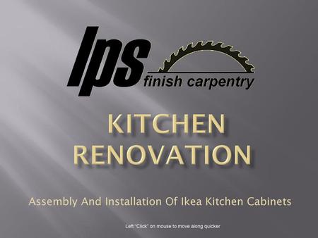 Assembly And Installation Of Ikea Kitchen Cabinets