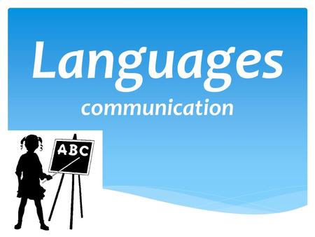 Languages communication