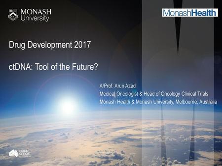 Drug Development 2017 ctDNA: Tool of the Future?