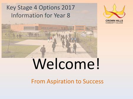 Key Stage 4 Options 2017 Information for Year 8