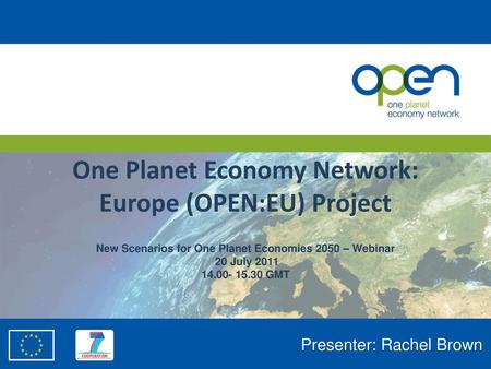 One Planet Economy Network: Europe (OPEN:EU) Project