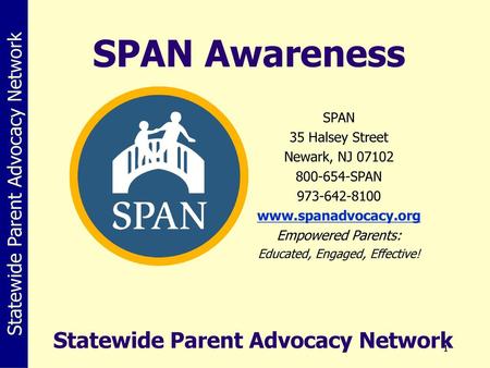 Statewide Parent Advocacy Network