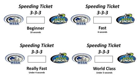 Speeding Ticket Speeding Ticket Speeding Ticket 3-3-3