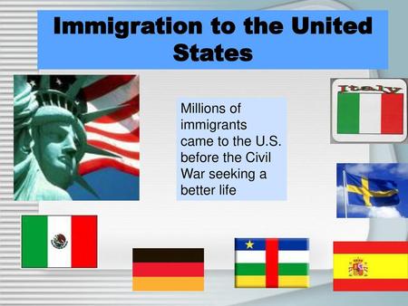 Immigration to the United States