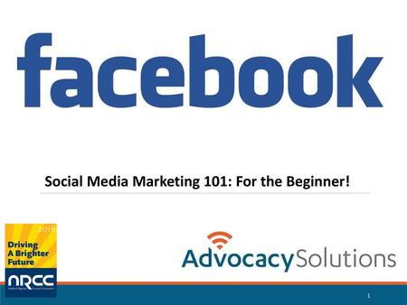 Social Media Marketing 101: For the Beginner!