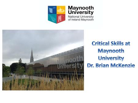 Critical Skills at Maynooth University