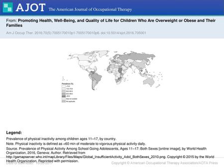 The American Journal of Occupational Therapy