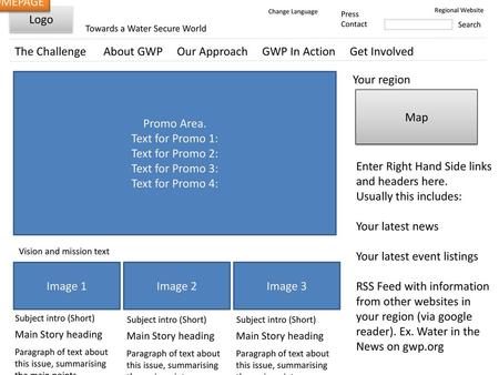 News, CWPs and Partner Map