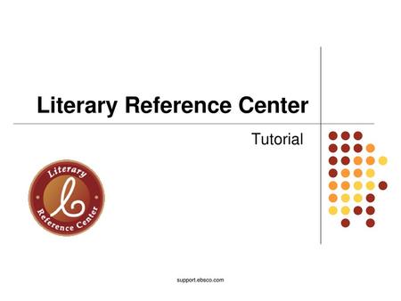 Literary Reference Center