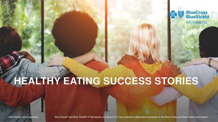 Healthy eating success stories