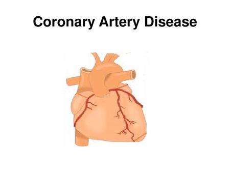 Coronary Artery Disease