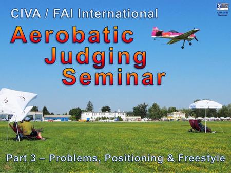 Aerobatic Judging Seminar