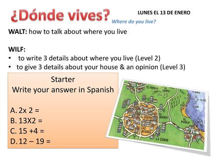 Write your answer in Spanish