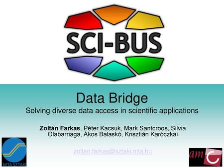 Data Bridge Solving diverse data access in scientific applications