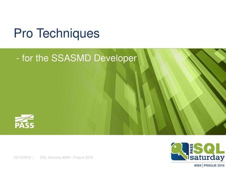 - for the SSASMD Developer