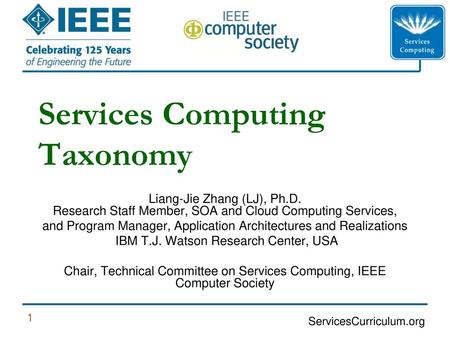 Services Computing Taxonomy