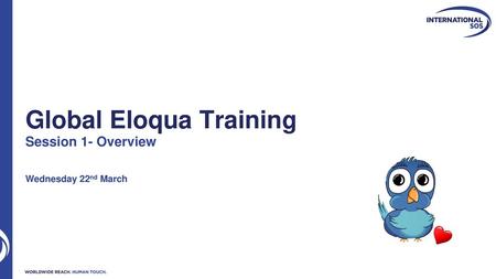 Global Eloqua Training