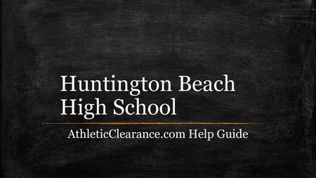 Huntington Beach High School