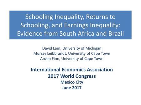 International Economics Association