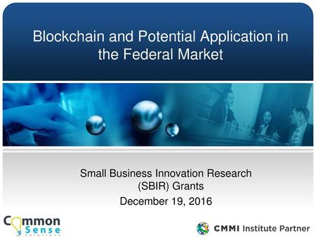 Blockchain and Potential Application in the Federal Market