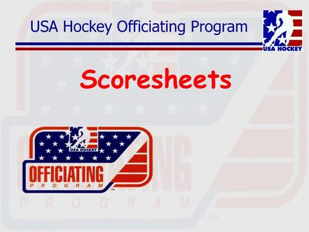 USA Hockey Officiating Program