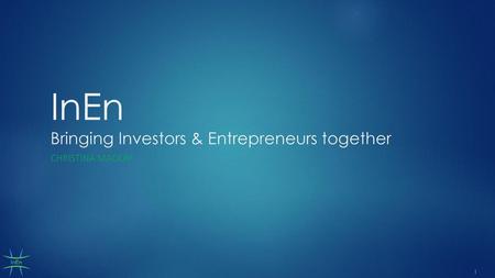 InEn Bringing Investors & Entrepreneurs together