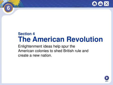 The American Revolution