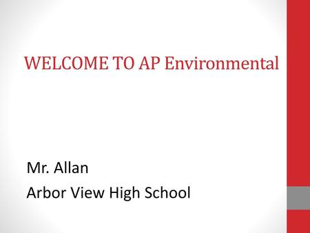 WELCOME TO AP Environmental