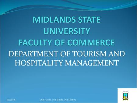 MIDLANDS STATE UNIVERSITY FACULTY OF COMMERCE