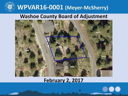 Washoe County Board of Adjustment