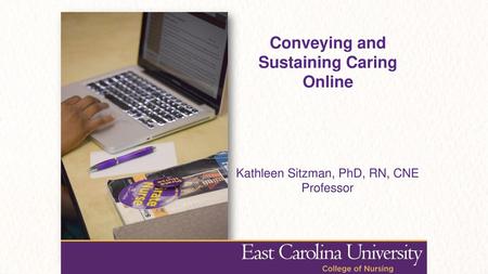 Conveying and Sustaining Caring Online