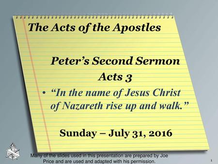 The Acts of the Apostles