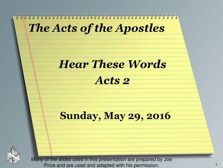 The Acts of the Apostles