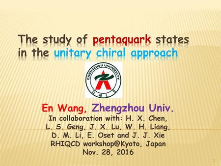 The study of pentaquark states in the unitary chiral approach