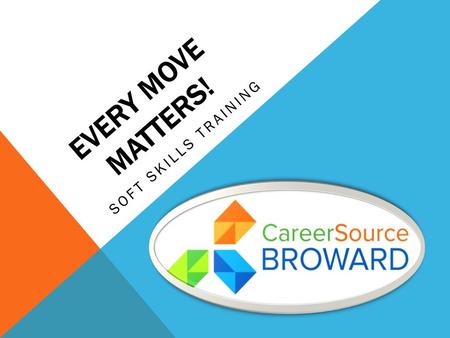 Every Move matters! Soft Skills Training.