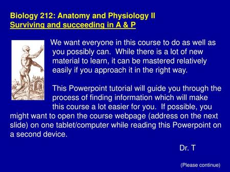 Biology 212: Anatomy and Physiology II