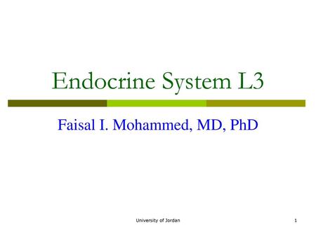 Faisal I. Mohammed, MD, PhD