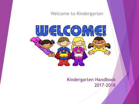 Kindergarten Handbook