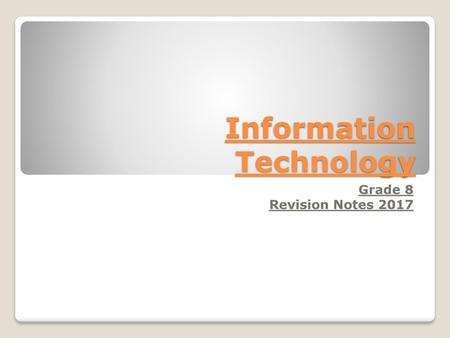 Information Technology