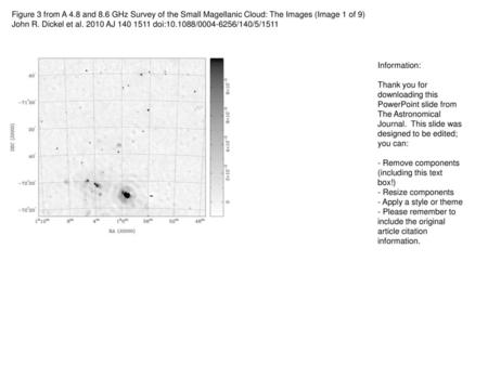 John R. Dickel et al AJ doi: / /140/5/1511 Information: