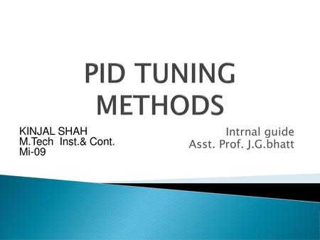 Intrnal guide Asst. Prof. J.G.bhatt