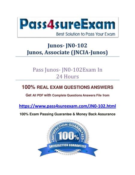 100% Exam Passing Guarantee & Money Back Assurance