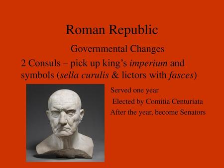 Roman Republic Governmental Changes